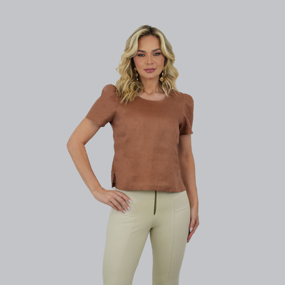 BLUSA MANGA CURTA